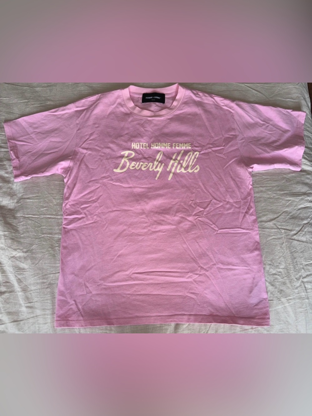*160.  Hotel Homme Femme Tee